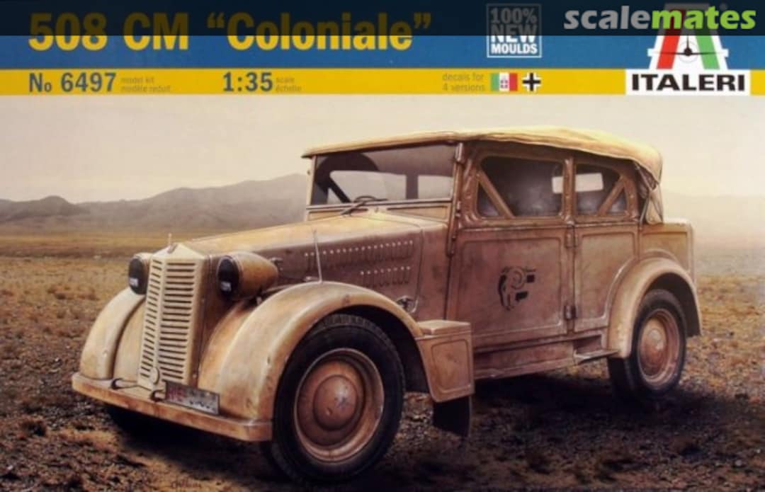 Boxart 508 CM Coloniale 6497 Italeri Boxart 508 CM Coloniale 6497 Italeri