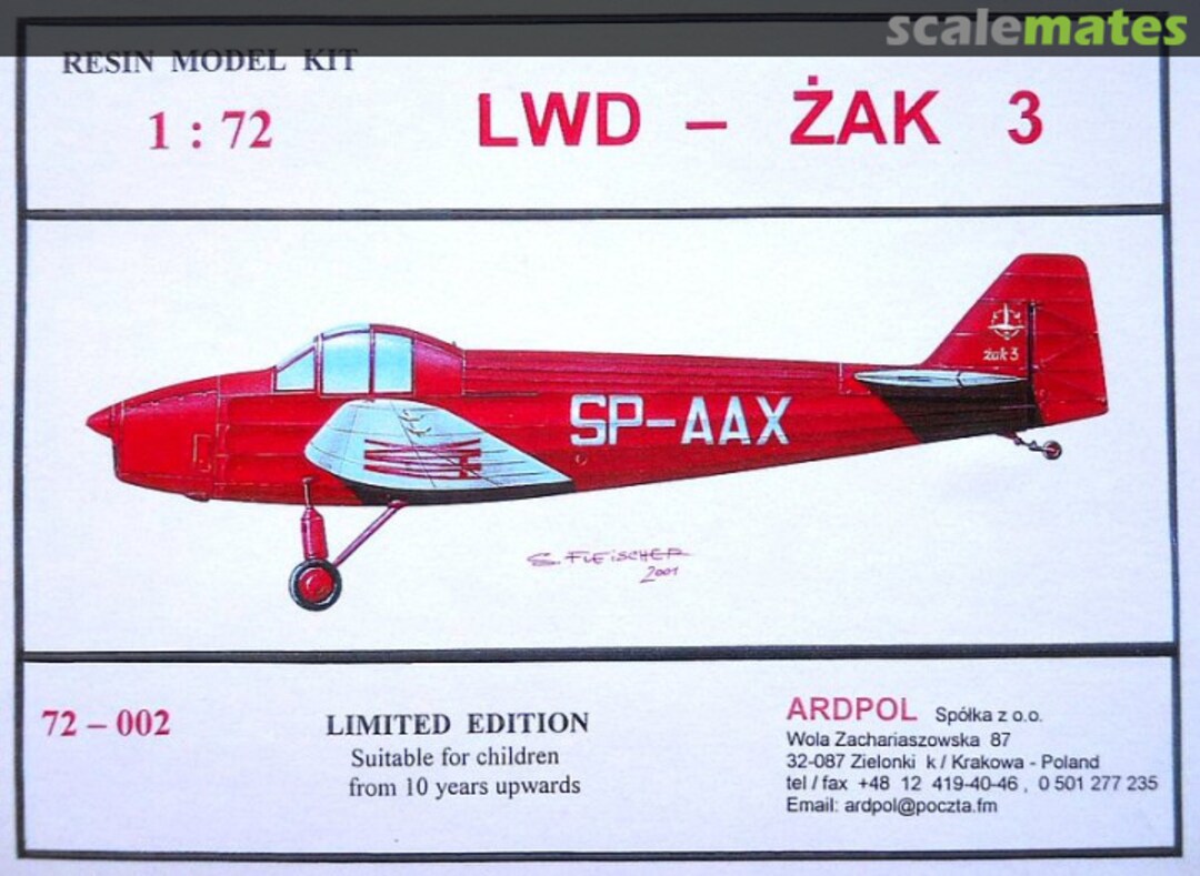 Boxart LWD - ŻAK 3 72-002 Ardpol