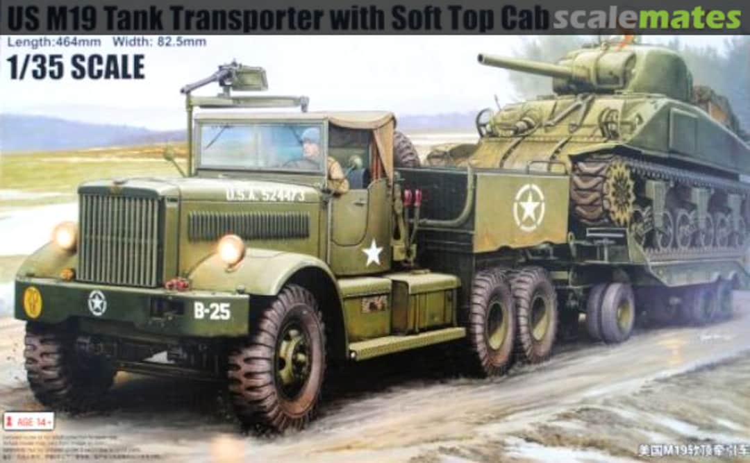 Boxart M19 Tank Transporter 63502 Merit International Boxart M19 Tank Transporter 63502 Merit International