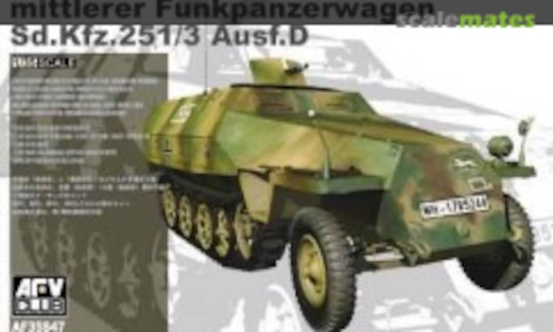 1:35 Sd.Kfz. 251/3 Ausf. D (AFV Club AF35S47)