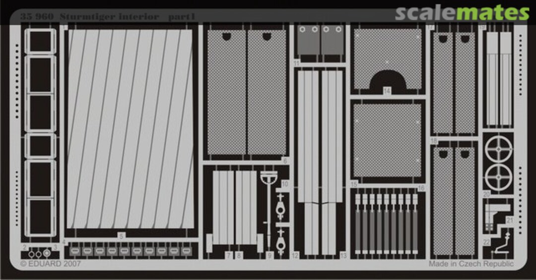 Boxart Sturmtiger interior 35960 Eduard Boxart Sturmtiger interior 35960 Eduard