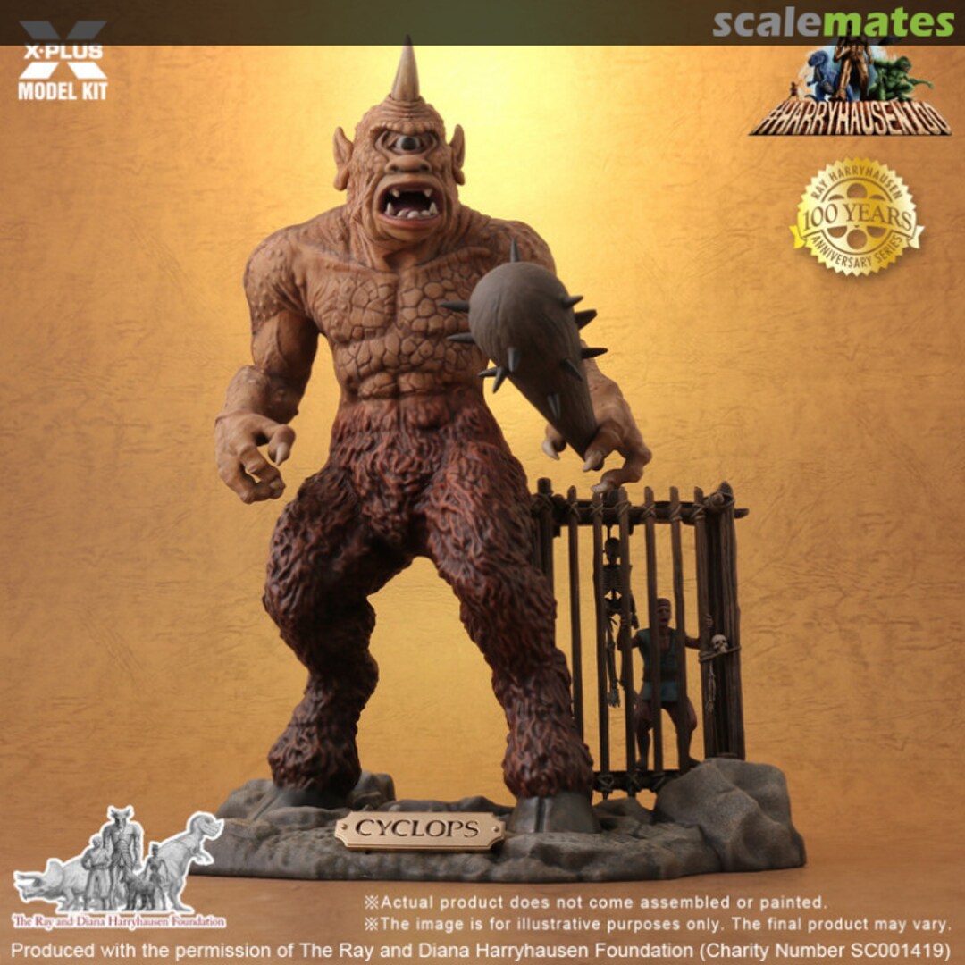 Boxart 7th Voyage of Sinbad Cyclops 020725 X-Plus Boxart 7th Voyage of Sinbad Cyclops 020725 X-Plus