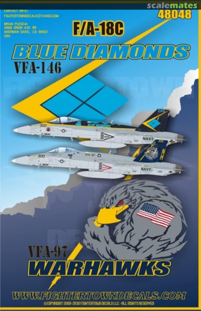 STICKER USN VFA 146 Blue Diamonds