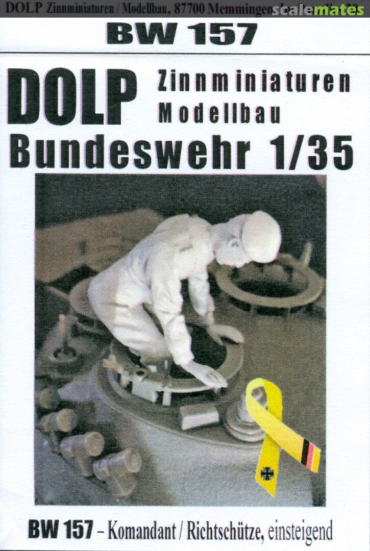 Boxart Kommandant/Richtschütze, einsteigend BW-157 DOLP-Modellbau Boxart Kommandant/Richtschütze, einsteigend BW-157 DOLP-Modellbau