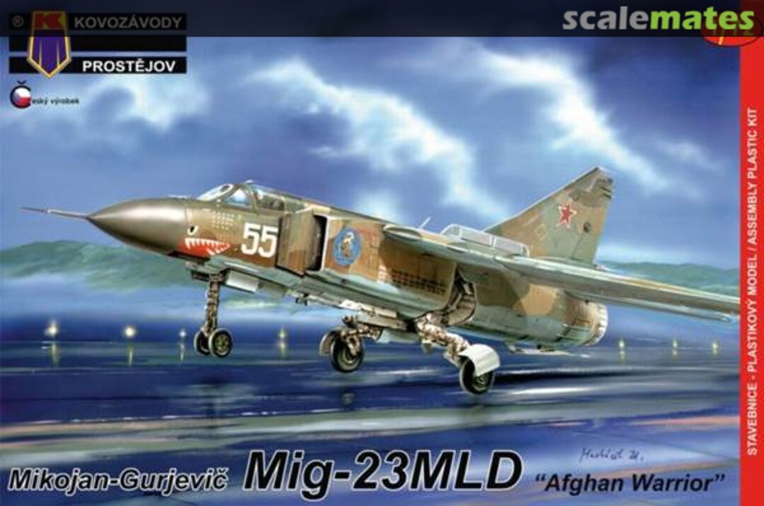 Boxart MiG-23MLD KPM0070 Kovozávody Prostějov Boxart MiG-23MLD KPM0070 Kovozávody Prostějov