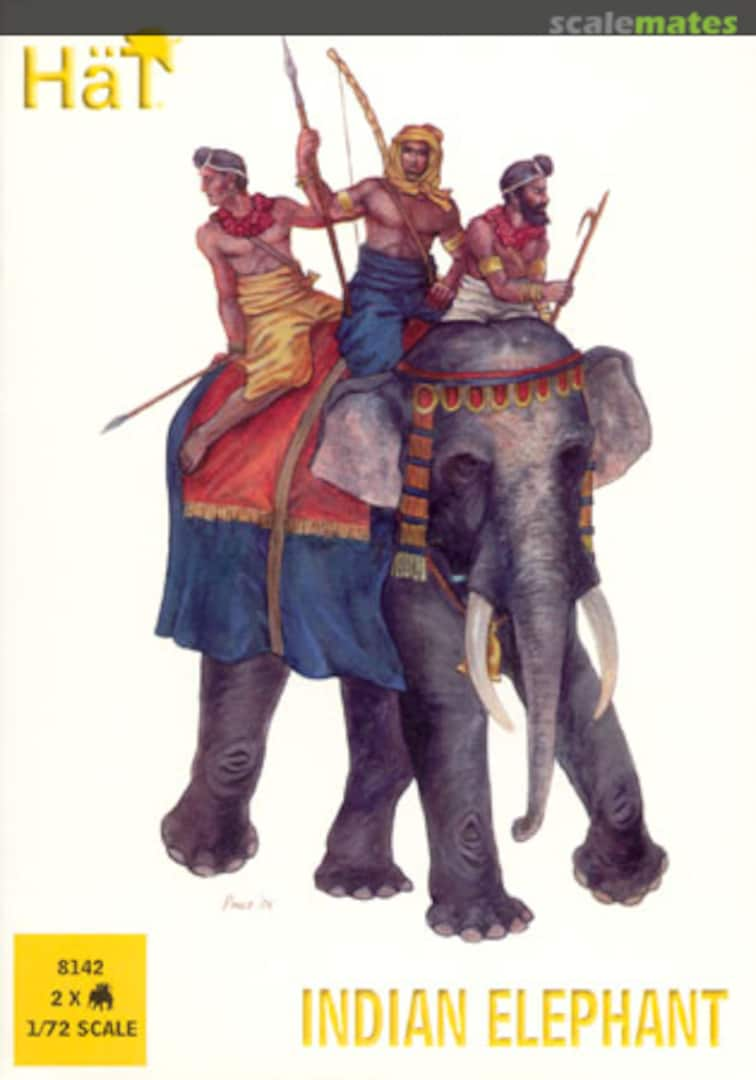 Boxart Indian Elephants 8142 HäT