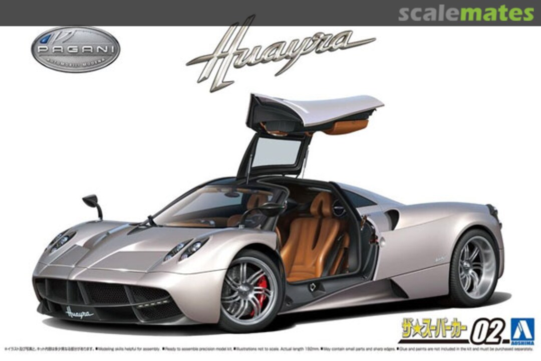 Boxart Pagani Huayra 058060 Aoshima Boxart Pagani Huayra 058060 Aoshima