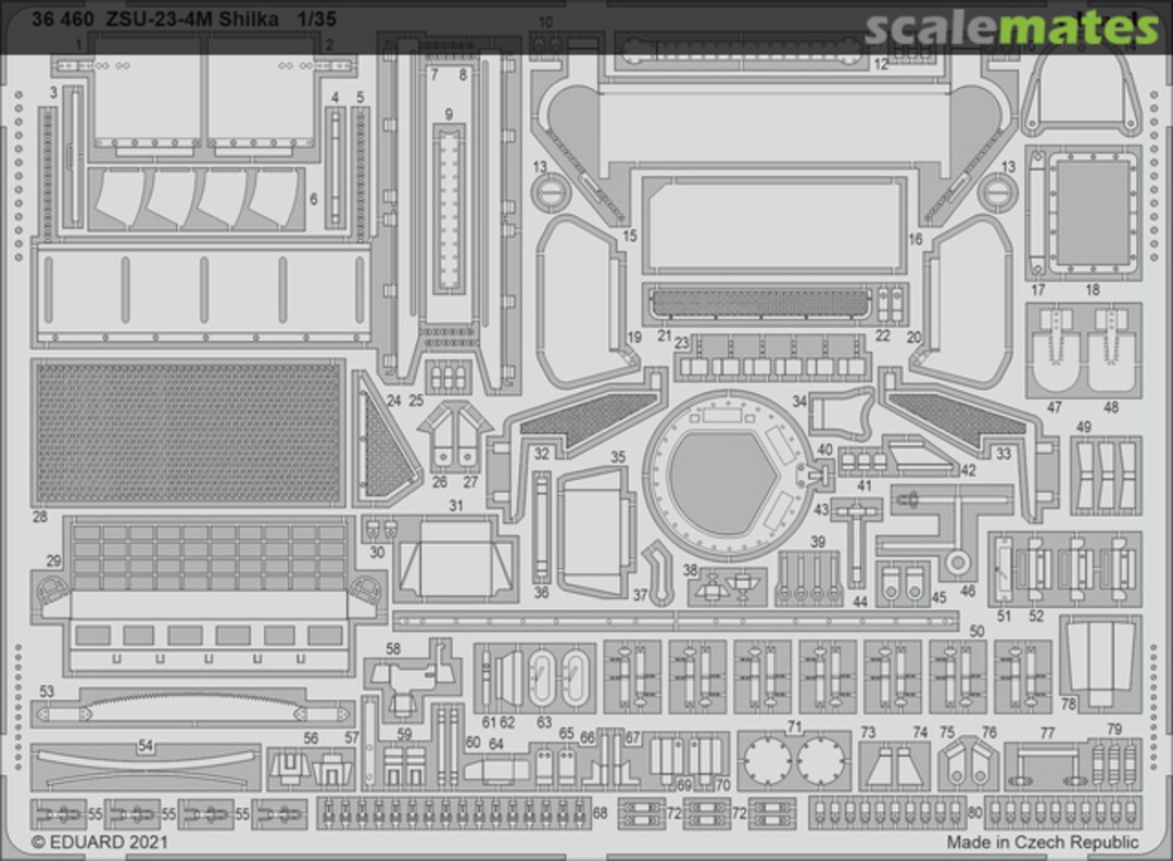 Boxart ZSU-23-4M Shilka 36460 Eduard