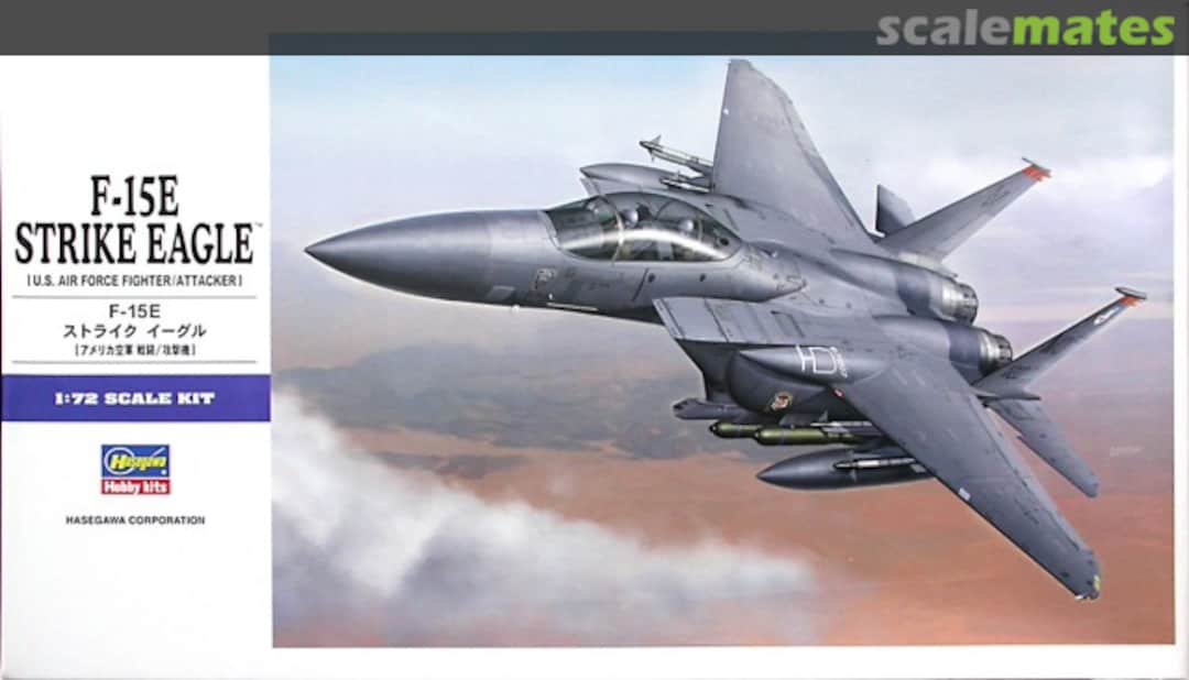 Boxart F-15E Strike Eagle 01569 Hasegawa Boxart F-15E Strike Eagle 01569 Hasegawa