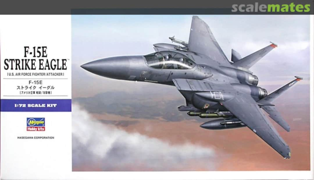 Boxart F-15E Strike Eagle 01569 Hasegawa