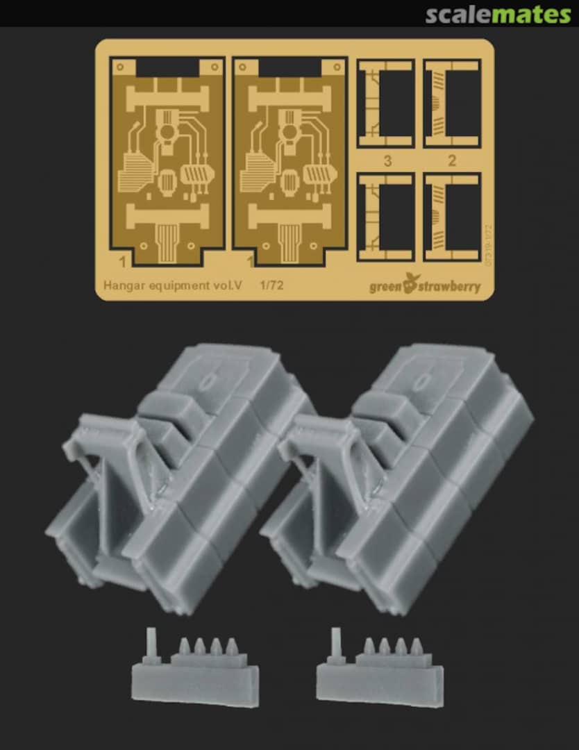 Boxart Hangar equipment vol. V 07319-1/72 Greenstrawberry Boxart Hangar equipment vol. V 07319-1/72 Greenstrawberry