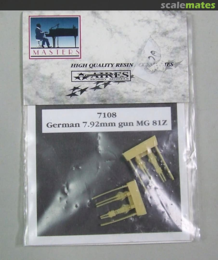 Boxart German 7,92mm gun MG 81Z 7108 Aires Boxart German 7,92mm gun MG 81Z 7108 Aires