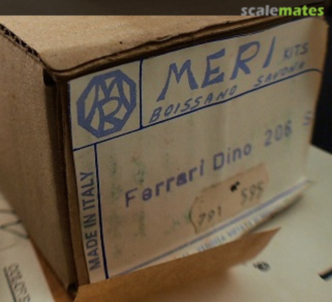 Boxart Ferrari Dino 206S #004 3 Meri Kits Boxart Ferrari Dino 206S #004 3 Meri Kits