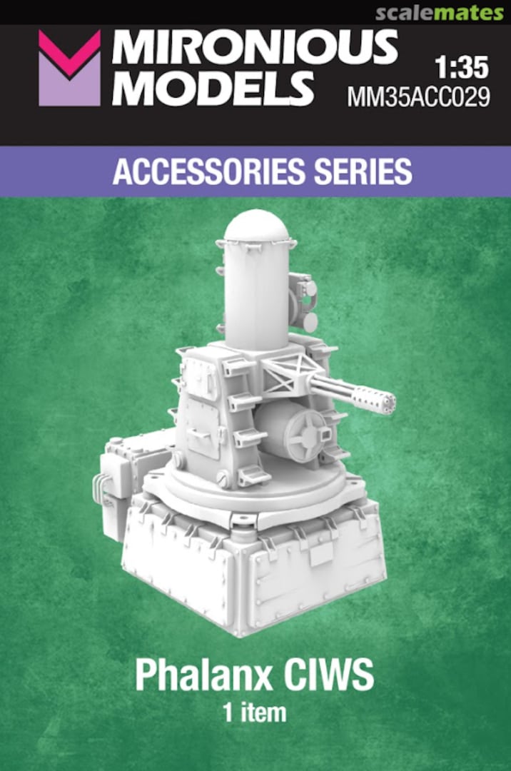 Boxart Phalanx CIWS MM35ACC029 Mironious Models Boxart Phalanx CIWS MM35ACC029 Mironious Models