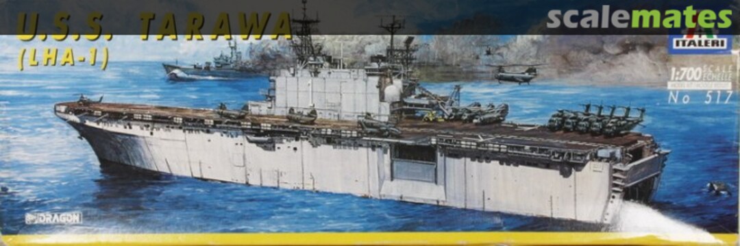 Boxart USS Tarawa 517 Italeri