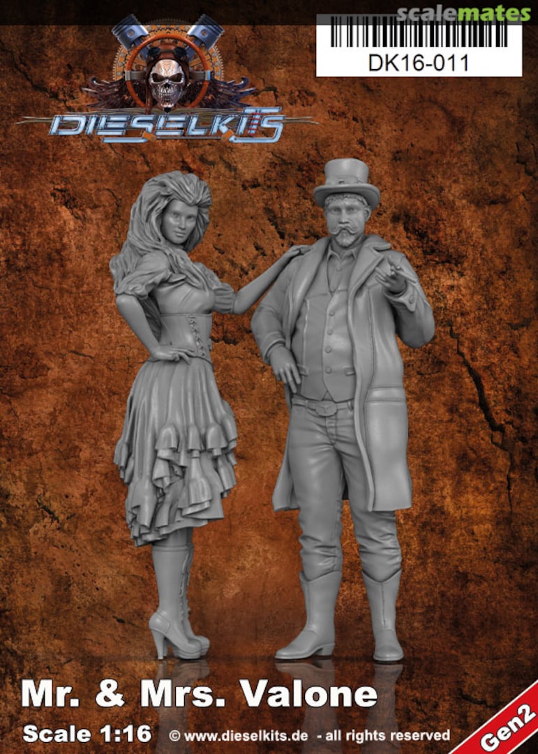 Boxart Mr. and Mrs. Valone DK16-011 Dieselkits Boxart Mr. and Mrs. Valone DK16-011 Dieselkits