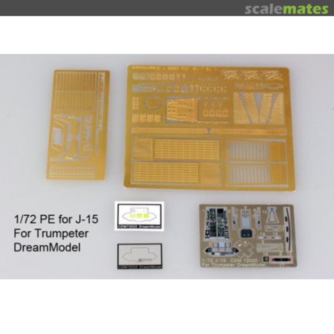 Boxart Cockpit for J-15 CDM 72020 DreamModel