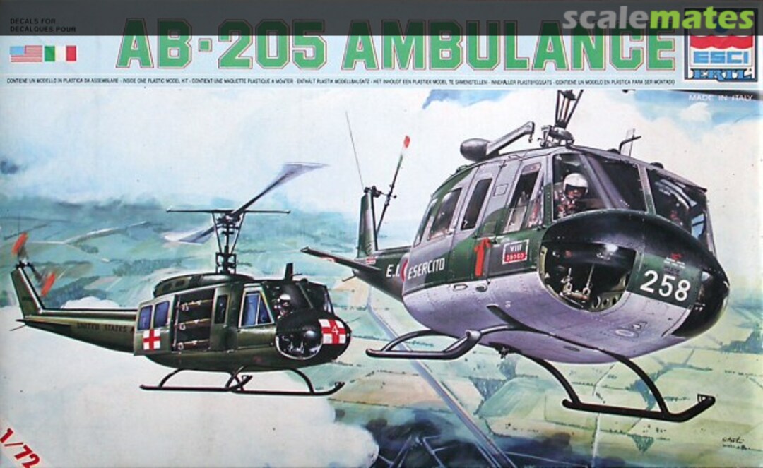 Boxart AB-205 9006 ESCI/ERTL Boxart AB-205 9006 ESCI/ERTL