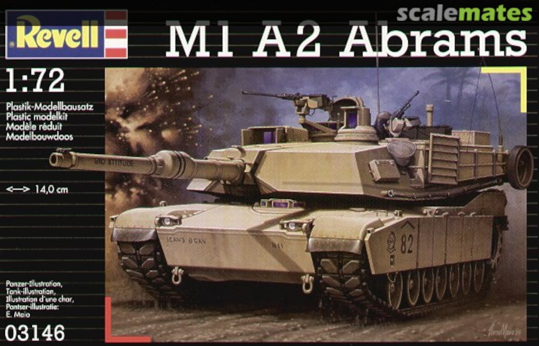 M1 A2 Abrams Revell 03146 2005 