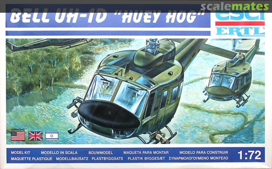 Boxart Bell UH-1D 9009 ESCI/ERTL Boxart Bell UH-1D 9009 ESCI/ERTL