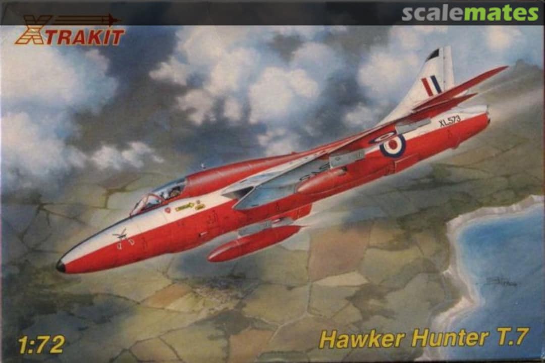 Boxart Hawker Hunter T.7 XK72013 Xtrakit Boxart Hawker Hunter T.7 XK72013 Xtrakit