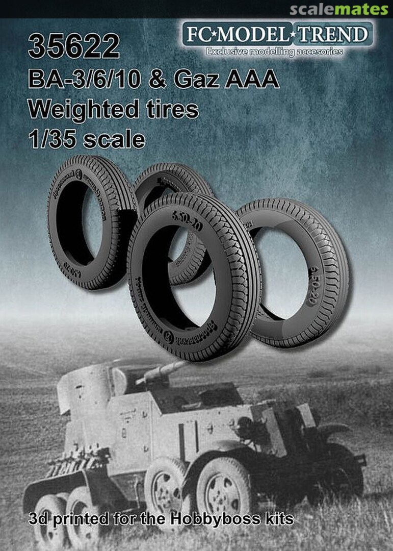 Boxart BA-3/ 6/ 10 & GAZ AAA, weighted tires 35622 FC Model Trend Boxart BA-3/ 6/ 10 & GAZ AAA, weighted tires 35622 FC Model Trend