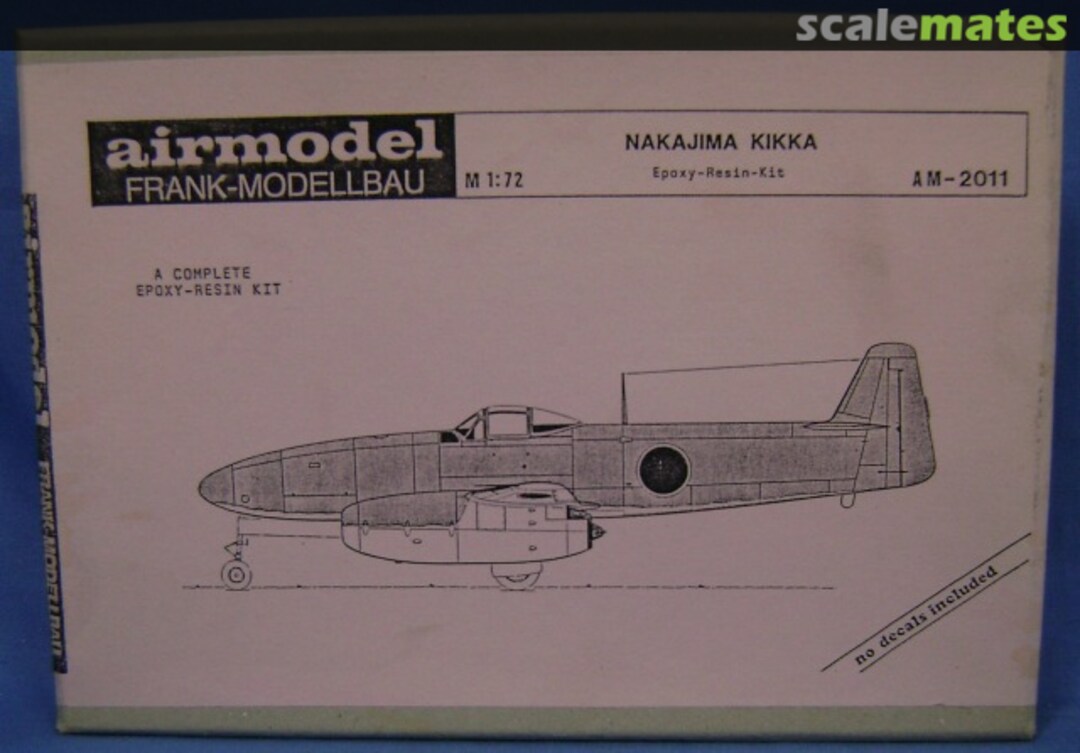 Boxart Nakajima Kikka AM-2011 Airmodel Boxart Nakajima Kikka AM-2011 Airmodel