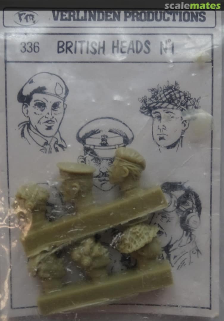 Boxart British Heads WWII 336 Verlinden Productions Boxart British Heads WWII 336 Verlinden Productions