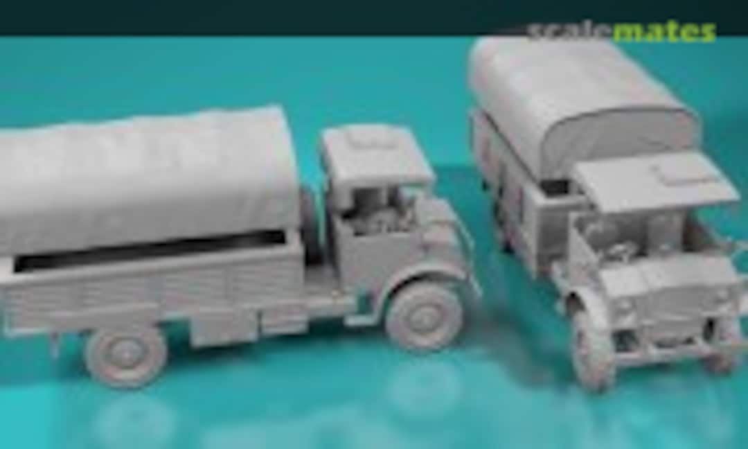 1:72 C60L 3-ton heavy truck - with tarpaulin / closed hatch (EMP3d 72012417)