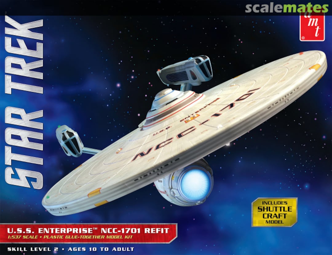Boxart U.S.S. Enterprise NCC-1701 Refit AMT1080 AMT