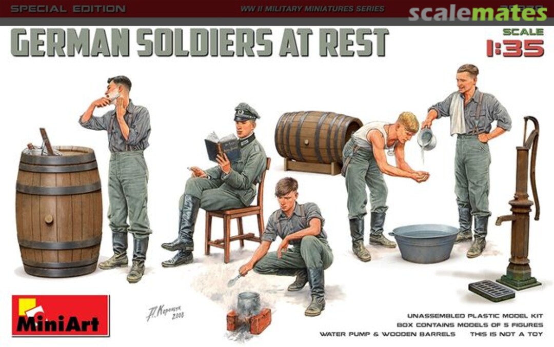 Boxart Soldiers at Rest 35378 MiniArt Boxart Soldiers at Rest 35378 MiniArt