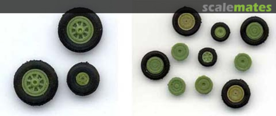 Boxart F-117 late wheel set 48045 Avia Equipage Auto Boxart F-117 late wheel set 48045 Avia Equipage Auto