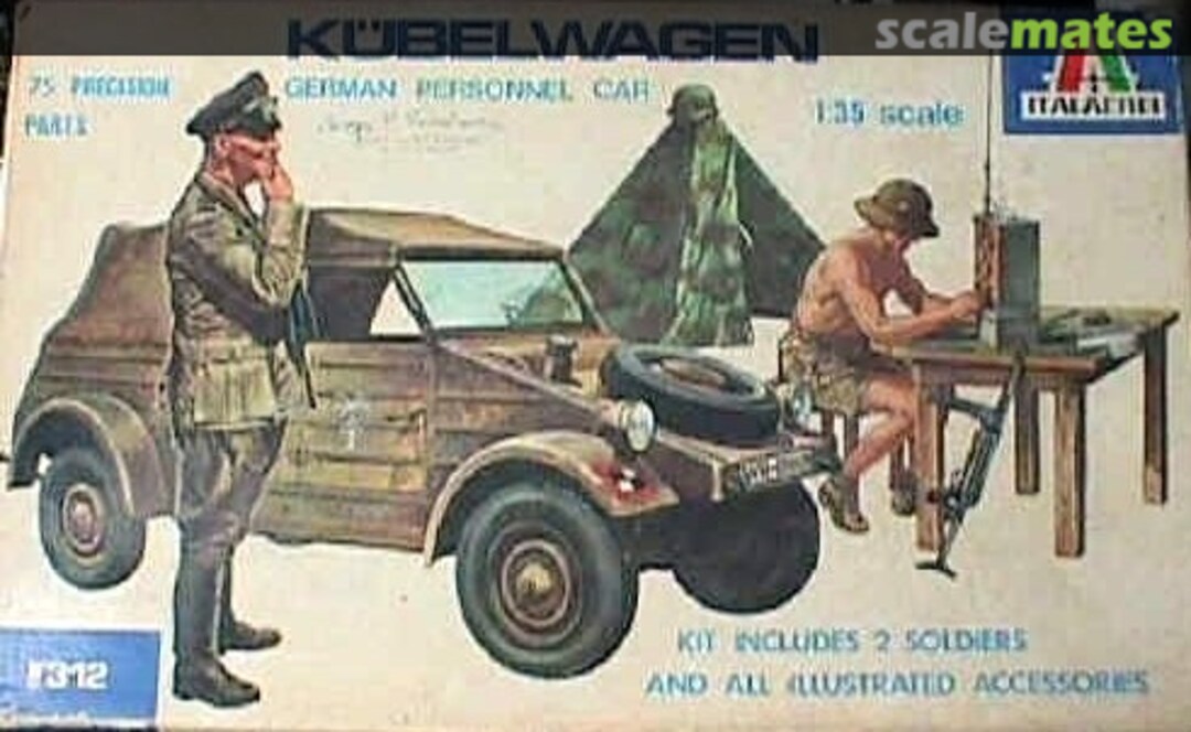 Boxart Kübelwagen 312 Italaerei