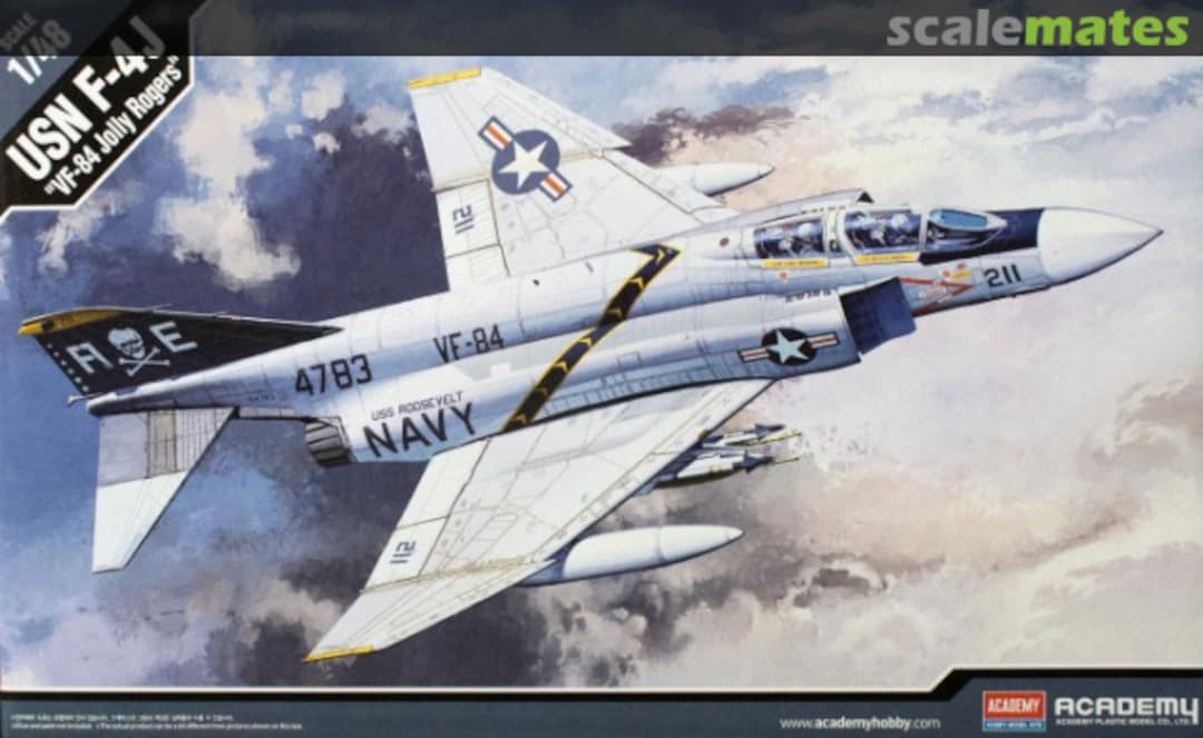 Boxart F-4J "VF-84 Jolly Rogers" 12305 Academy