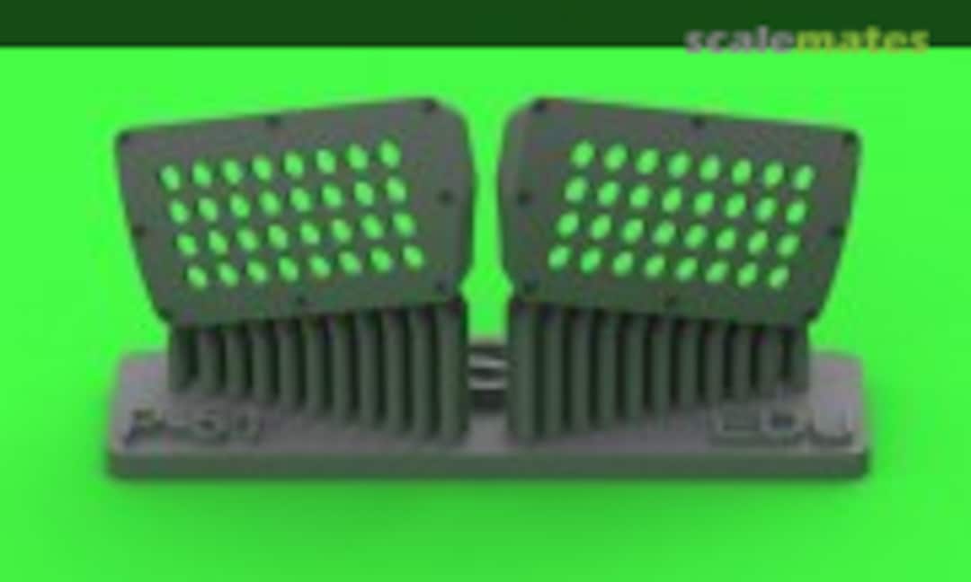 1:48 P-51 Mustang Carburator Air Filter Cover - Standard holed type (Master AM-48-186) AM-48-186