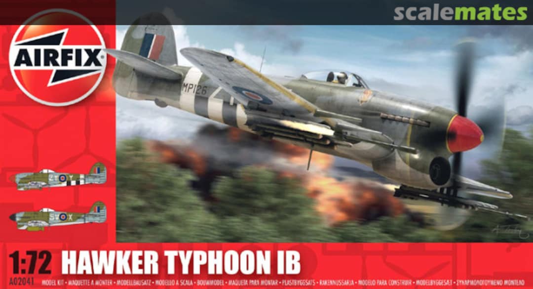 Boxart Hawker Typhoon IB A02041 Airfix Boxart Hawker Typhoon IB A02041 Airfix