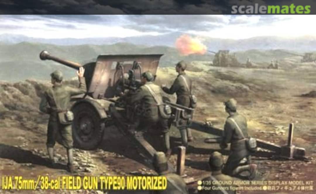 Boxart 75mm/38-cal Field Gun Type 90 G-15 Pit-Road Boxart 75mm/38-cal Field Gun Type 90 G-15 Pit-Road