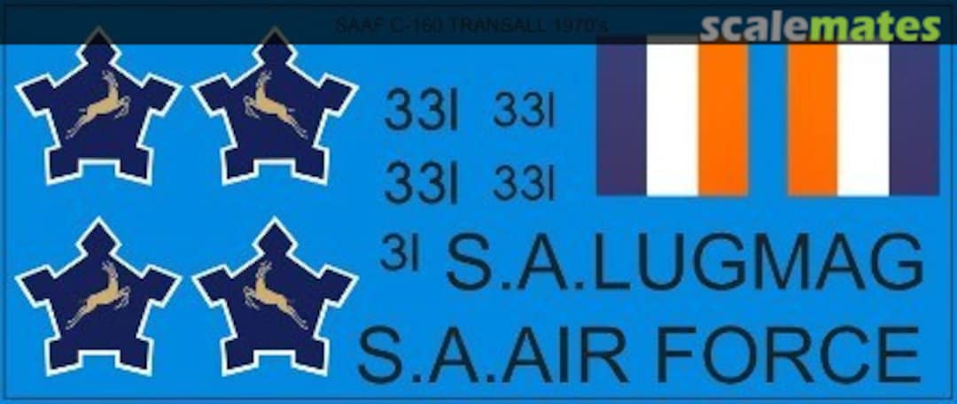 Boxart SAAF C-160 Transall MAV-720201 MAV Decals Boxart SAAF C-160 Transall MAV-720201 MAV Decals