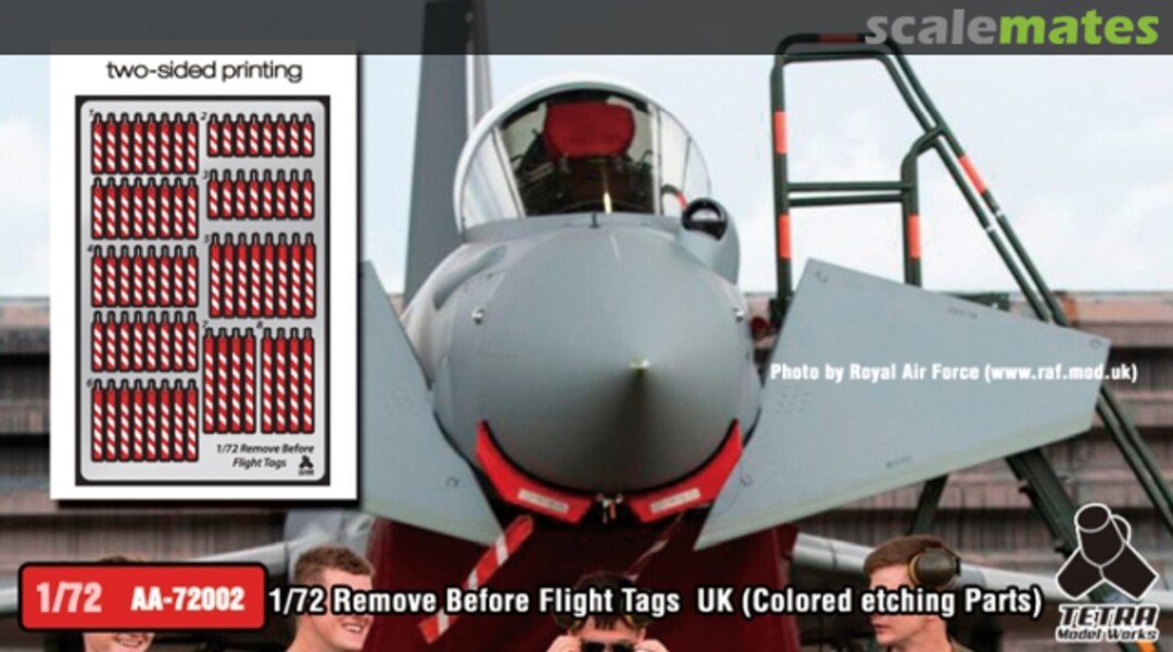 Boxart Remove Before Flight Tags - UK (colour) AA-72002 Tetra Model Works Boxart Remove Before Flight Tags - UK (colour) AA-72002 Tetra Model Works