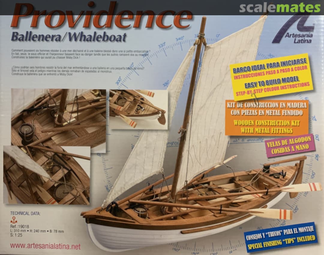 Boxart Providence Whaleboat 19018 Artesania Latina