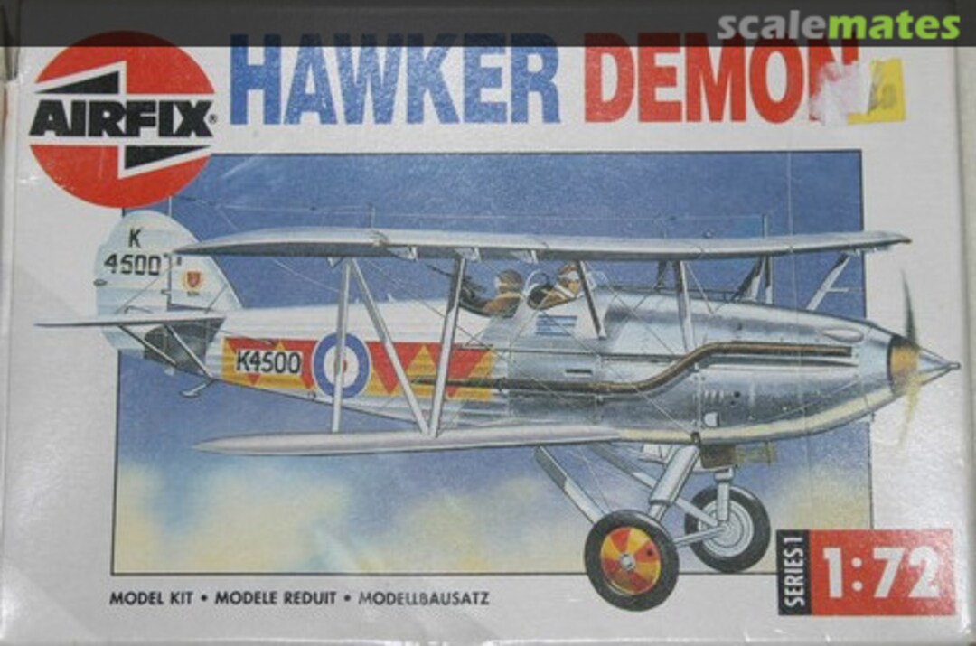 Boxart Hawker Demon 01052 Airfix Boxart Hawker Demon 01052 Airfix