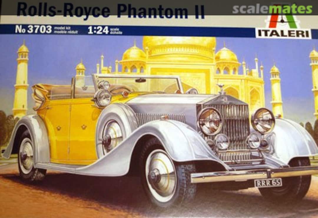 Boxart Rolls-Royce Phantom II 3703 Italeri Boxart Rolls-Royce Phantom II 3703 Italeri