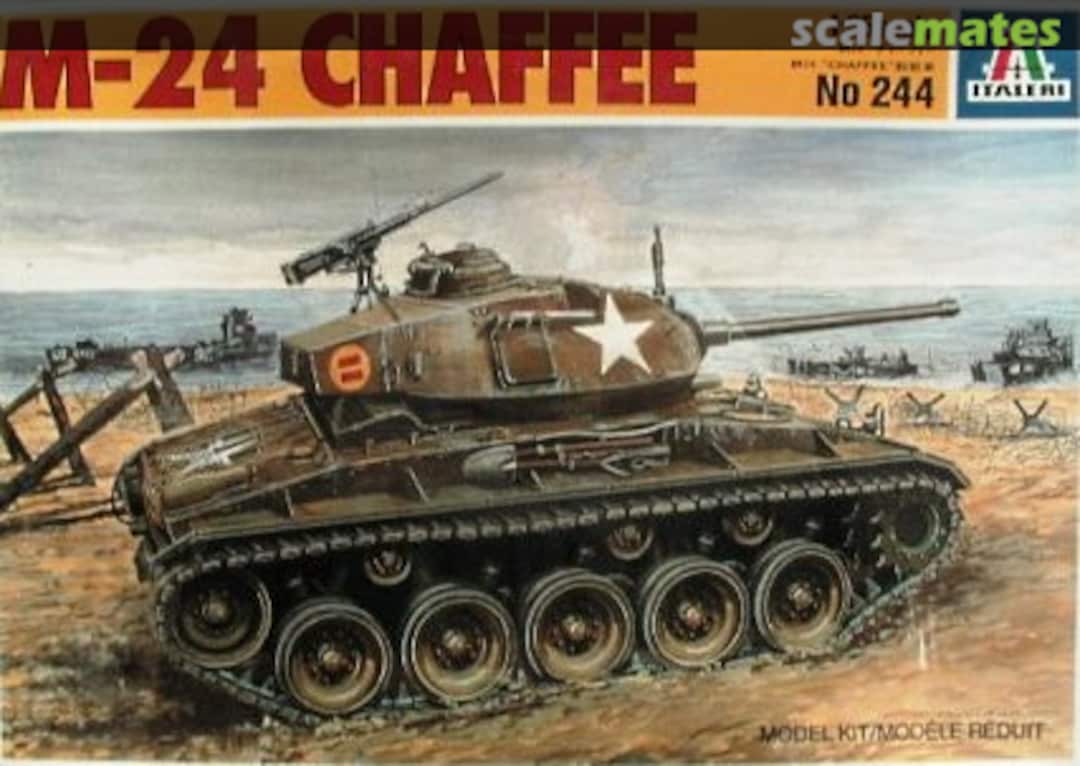 Boxart M-24 Chaffee 244 Italeri Boxart M-24 Chaffee 244 Italeri