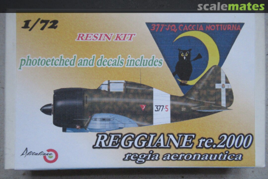 Boxart REGGIANE re.2000 AI-72004 Alitaliane Boxart REGGIANE re.2000 AI-72004 Alitaliane