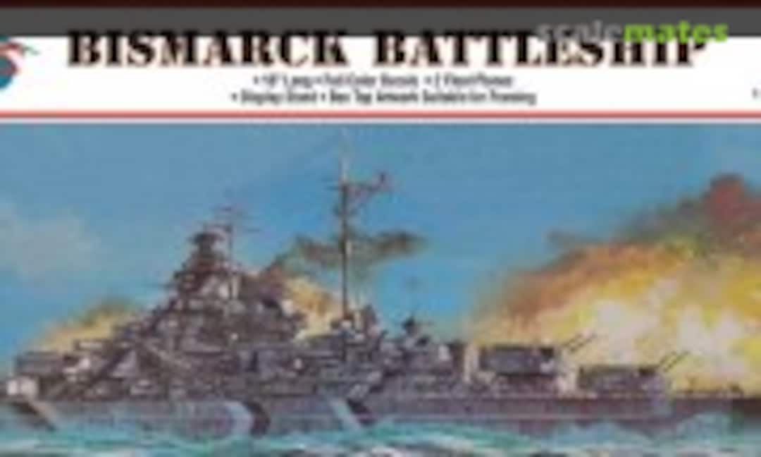 1:618 Bismarck Battleship (Atlantis M3008) M3008