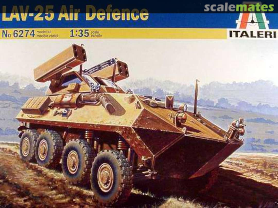 Boxart LAV-25 Air Defence 6274 Italeri Boxart LAV-25 Air Defence 6274 Italeri