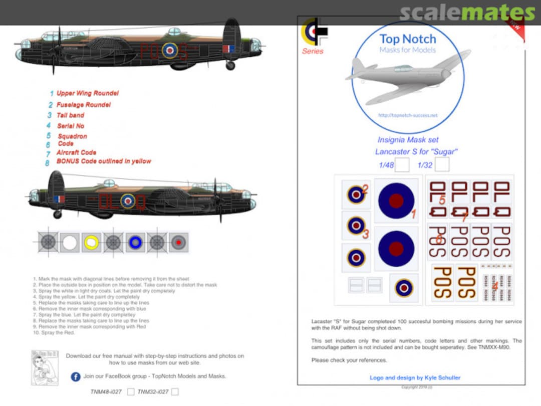 Boxart Lancaster S for "Sugar" TNM48-i027 TopNotch