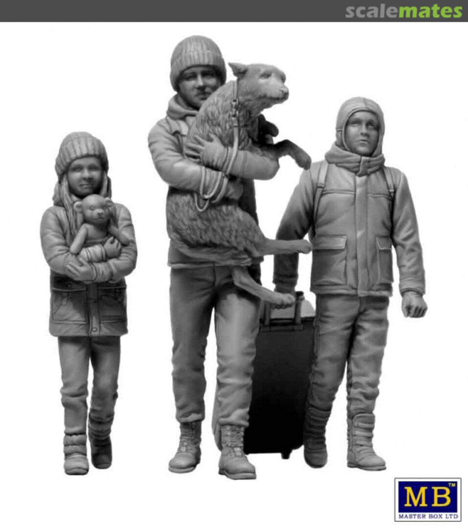 Boxart Kit № 5. Refugees MB35227 Master Box Boxart Kit № 5. Refugees MB35227 Master Box