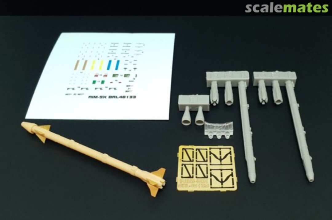 Contents AIM-9X Sidewinder (2pcs) BRL48133 Brengun Contents AIM-9X Sidewinder (2pcs) BRL48133 Brengun