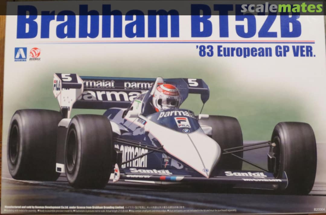 Boxart Brabham BT52B BMW B20004 Beemax Model Kits